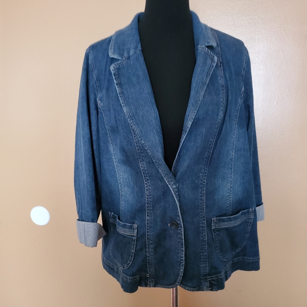 Sonoma Jean blazer sz large